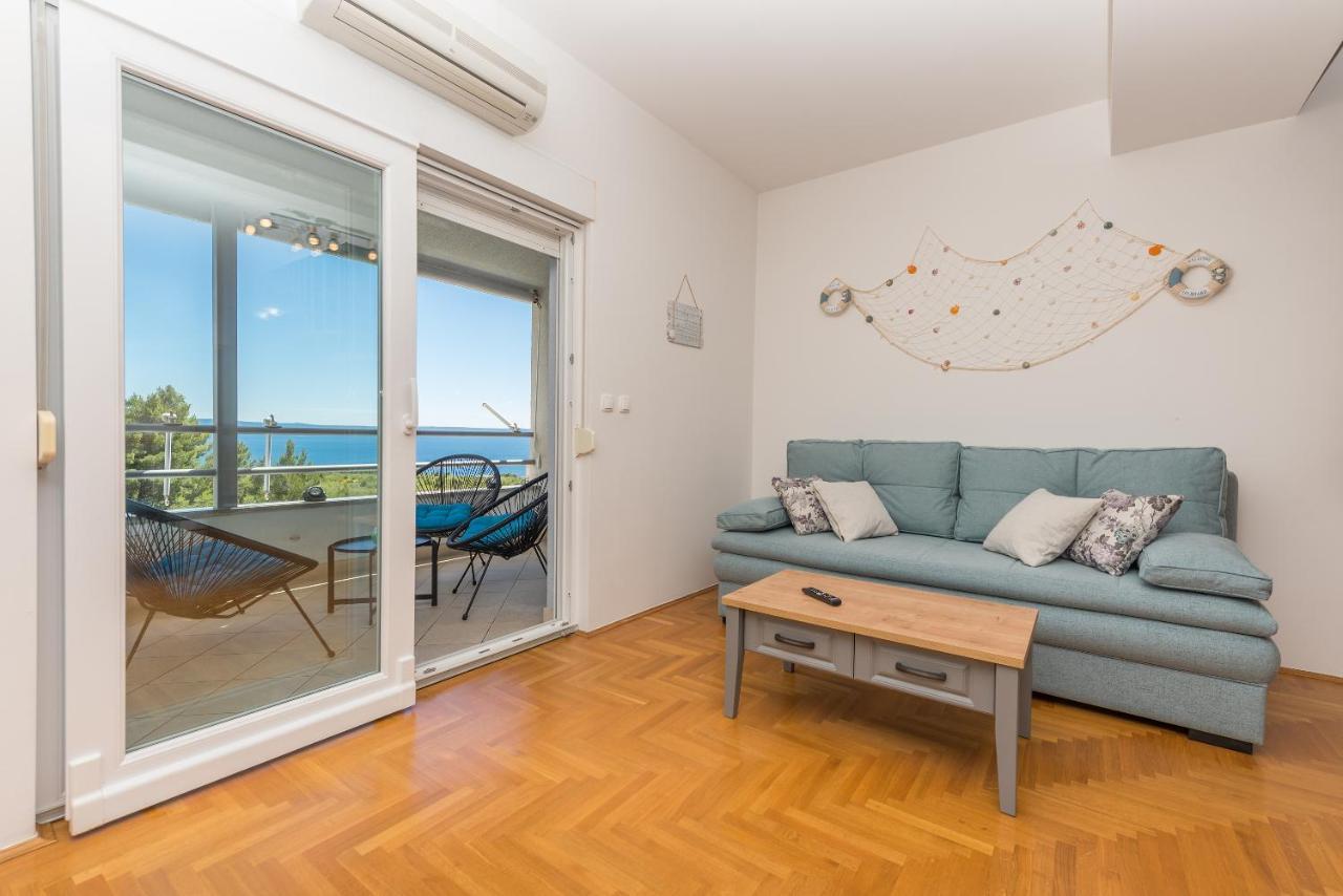 Deluxe 3 Bedroom Apartment With Sea View Baška Voda Buitenkant foto