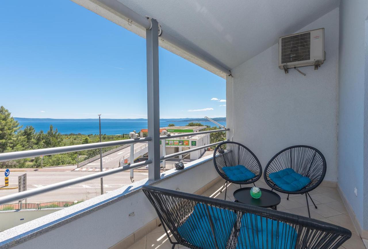 Deluxe 3 Bedroom Apartment With Sea View Baška Voda Buitenkant foto
